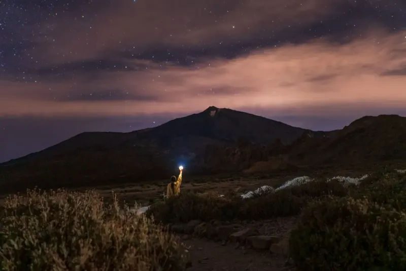 Sternbeobachtung am Teide