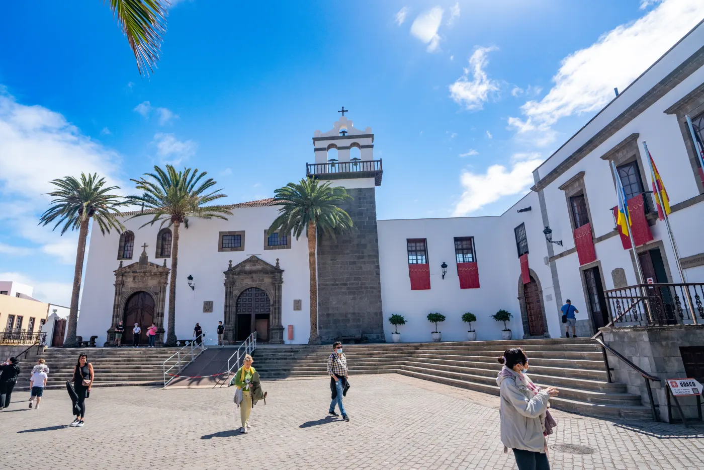 Square and former convent of Garachico, in northern Tenerife